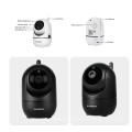Câmera de segurança CCTV 1080P Monitor de bebê interno WIFI Câmera IP com rastreamento automático de armazenamento em nuvem